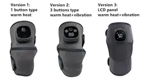Knee Pad Knee Heating Massager With 5 Levels Hot Compress For Cold Knee Warm 3 Modes Vibration For Joint Acupoint Massage
