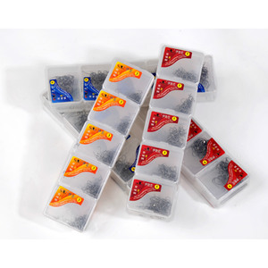 Aohu <b>Boxed</b> Fishing Hooks High Carbon Steel Barbed Freshwater Fish Gear - Product Image 3