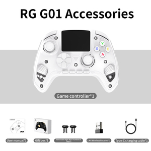 <span class=keywords><strong>Control</strong></span> <span class=keywords><strong>de</strong></span> Juegos Inalámbrico Original ANBERNIC RG G01 con Joystick <span class=keywords><strong>de</strong></span> Efecto Hall para <span class=keywords><strong>PC</strong></span>, Switch, Android, IOS - Product Image 1
