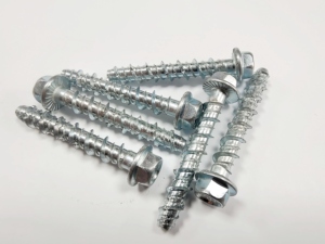 Tornillo de Anclaje para Concreto de Acero al Carbono Galvanizado C1002 Fabricado en China, Rosca Completa, Cabeza Avellanada, Vástago Liso - Product Image 3