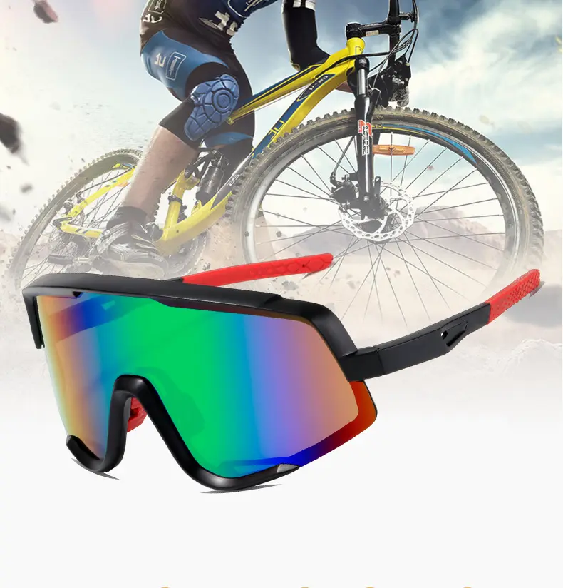 Lunettes de soleil de cyclisme rentables marque de vélo en plein air Logo personnalisé conduite course Uv400 coupe-vent Viper Sport lunettes de soleil