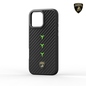 Funda trasera oficial licenciada Lamborghini de fibra de carbono con protección total para iPhone 16 Pro Max y iPhone 17 Pro Max - Product Image 2