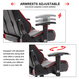 Chaises <span class=keywords><strong>de</strong></span> jeu inclinables pivotantes en cuir à dossier haut <span class=keywords><strong>rouge</strong></span> <span class=keywords><strong>et</strong></span> <span class=keywords><strong>noir</strong></span> OEM <span class=keywords><strong>Chaise</strong></span> <span class=keywords><strong>de</strong></span> jeu pour ordinateur <span class=keywords><strong>de</strong></span> <span class=keywords><strong>bureau</strong></span> à usage intensif pour joueurs - Product Image 3