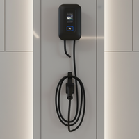 Station de recharge pour véhicules électriques NECS 7kW 11kW 22kW AC Type 2, murale, nouvelle version pour usage domestique et commercial, modèle 3012
