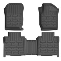 Tapis de sol de voiture 3D personnalisés en TPE, imperméables, antidérapants et anti-poussière pour GWM Poer/Cannon/P300 2025-2026 RHD 4x4 Version Diesel