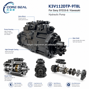 K3V112DTP-9T8L <strong>Complete</strong> Hydraulic Main Pump Assembly for Sany SY215-8 SY235-8 Excavator Parts-hydraulic-clutch Casing Oscillator - Product Image 3