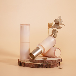 Tube à lèvres vide personnalisé, couleur beige, conteneur pour rouge à lèvres, tube pour baume à lèvres, pour emballage cosmétique - Product Image 3