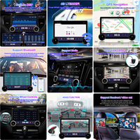 Lecteur multimédia automobile Android avec écran QLED 2K à double bouton, CarPlay sans fil, Android Auto, 4G LTE, DSP 48 bandes, GPS, sortie vidéo pour appuie-tête