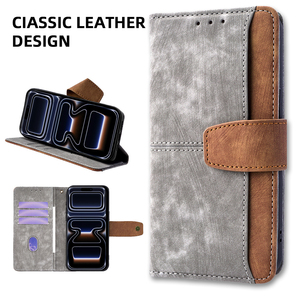 เคสฝากระเป๋าสตางค์ RFID แม่เหล็กกันกระแทกสุดหรูเคสหนัง PU สำหรับ <span class=keywords><strong>Apple</strong></span> <span class=keywords><strong>iPhone</strong></span> 17-11Pro Max & Samsung Galaxy & Huawei - Product Image 4