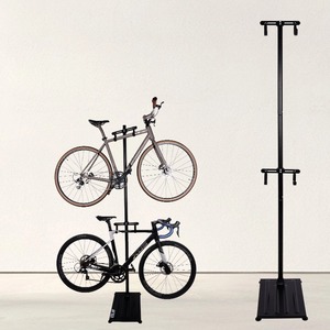 Soporte ajustable para bicicletas con <span class=keywords><strong>doble</strong></span> gancho, estante de suspensión para bicicletas, soporte <span class=keywords><strong>doble</strong></span> para bicicletas, expositor de bicicletas - Product Image 1