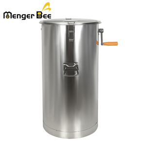 Extracteur de miel centrifuge manuel à 2 cadres Équipement de récolte de miel et centrifugeuse de traitement à vendre - Product Image 2