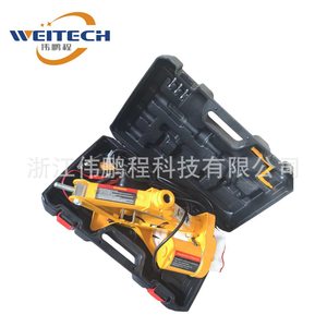 Gato hidráulico eléctrico Weitech de 12V para elevación de vehículos y cambio de neumáticos - Product Image 4