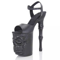 Sandales exotiques à talons hauts pour femmes, sandales de pole dance, chaussures de strip-tease exotiques pour boîte de nuit, sandales à talons pour femmes