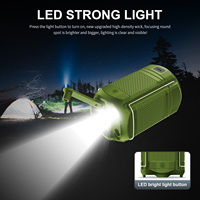Nouveau 5000mah Lanternes Powerbank Portable Mobile Chargeur Batterie Ce Rechargeable Manivelle Power Bank Solaire Led Camping Lanterne