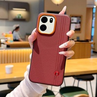 Étui de téléphone en matériau TPU/PC/PU, anti-traces de doigts, toucher agréable, coque antichoc pour OnePlus 13 15 15T Ace5 Ace6