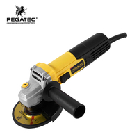 Meuleuse d'angle professionnelle TRUPER ERGO PRO 4-1/2' 850W avec interrupteur à palette et disque de meulage