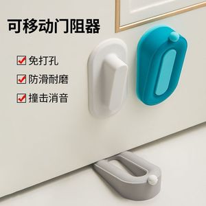 Butée de porte silencieuse Yuanchao en PVC, installation sans perçage, tampon anti-choc pour usage domestique - Product Image 4