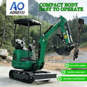 Mini-excavatrice de qualité fiable 1t-<span class=keywords><strong>8t</strong></span> avec accessoires, chenilles en caoutchouc, moteur et système de surveillance à distance - Product Image 1