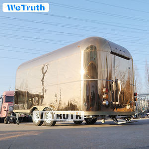 Abd standart tam mutfak Foodcart Van gıda kamyon cips ve dondurma için yüksek trafik römork - Product Image 2