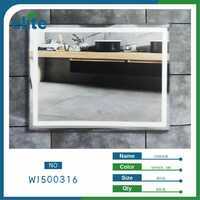 Specchio da bagno a LED di Design moderno per uso domestico e alberghiero - Product Image 1