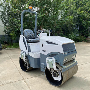 चिकनी व्हील 1 टन-4 टन डबल ड्रम रोड रोलर कम्पेक्टर के साथ - Product Image 5