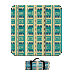 Portable Extra Large Mat, Tote Spring Summer Picnic Mat Checkered <b>Beach</b> Camping Waterproof Sand-proof Wholesale Picnic <b>Blanket</b>/ - Product Image 3
