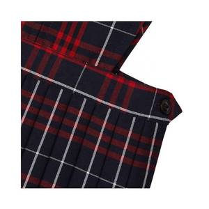 Primary <strong>School</strong> V-shape Sleeveless Plaid Dress <strong>Red</strong> Tartan Pleated Pinafore Classroom <strong>School</strong> Uniforms Girls <strong>Jumper</strong> - Product Image 6