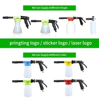 Nouveau pistolet à mousse en laiton professionnel pour le nettoyage des serpentins de climatiseur, capacité de 2 pintes, fonctionne avec tous les nettoyants chimiques