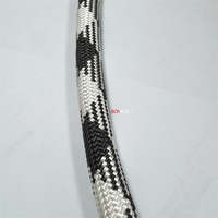Corde Dyneema HT - Revêtement en polyester - Corde UHMWPE à double tressage - Cordon tressé UHMWPE - Corde de navigation UHMWPE haute résistance