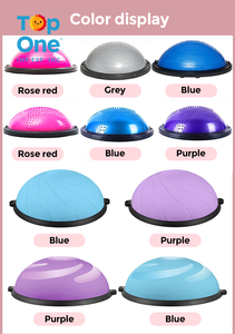 TopOne Eco Friendly ABS Fitness à domicile Yoga Pilates Formation Massage des pieds Demi-balle d'équilibre - Product Image 5