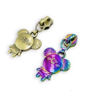 Ventes chaudes, tirettes de fermeture éclair en métal de haute qualité, forme personnalisée - Product Image 5