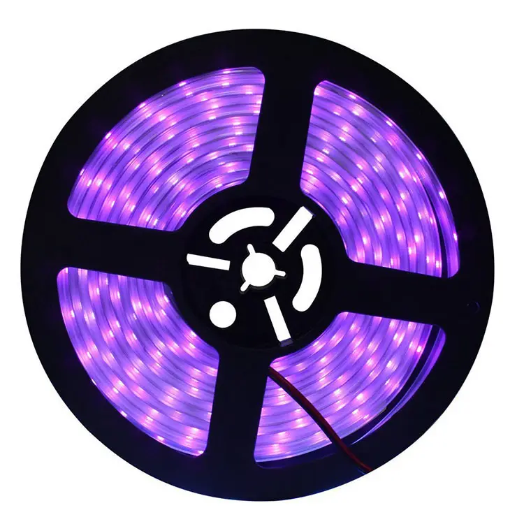Bande lumineuse UV Led, SMD 365nm, 5 v, violette, ruban de lumière, largeur 10mm
