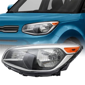 Nouveau 2014-2019 pour Kia Soul halogène phare assemblage boîtier noir 6000k couleur conduite tête lampe lumière 92101B2270 92102B2270 - Product Image 2