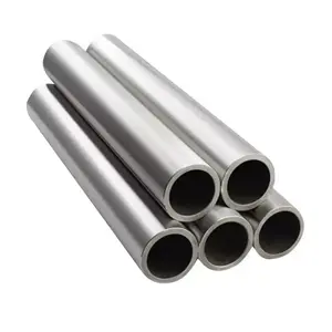 Titanium tube 2mm 10mm 15mm 25mm 50mm customized size Gr1 Gr2 Gr5 Seamless Titanium Tube factory sales