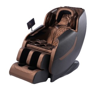 Electric Home Multifunctional Massage Chair Zero Gravity Railless Plug-In Brown Gray Khaki 30 Airbags One-Piece Molding - Product Image 3