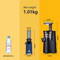 SJ-014 Grote Mond Elektrische Slow Juicer Draagbare Blenders En Sapcentrifuge Extractor Druif Automatische Mango Juicer Machine