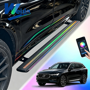 Marchepieds électriques rétractables du fabricant pour Volvo XC60 2020 à 2025, entreaxe standard, accès automatique - Product Image 1