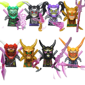 ชุดตัวต่อ Ninja Building Blocks Nya Lord Garmadon Mr. Skull Wizard Moro <span class=keywords><strong>Chokun</strong></span>-40-Piece ของเล่นประกอบพลาสติก ABS สำหรับเด็กอายุ 14 ปีขึ้นไป - Product Image 6