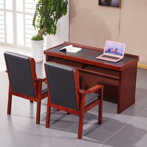 Escritorio de Madera Maciza Han Guo, Muebles de Oficina de Estilo Chino Moderno para Capacitación y Educación Líderes - Product Image 3