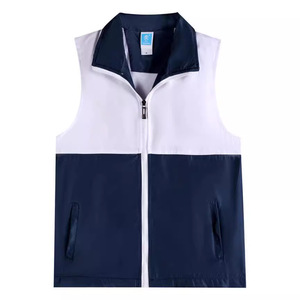 เสื้อกั๊กสะท้อนแสงเพื่อความปลอดภัย แบบยูนิเซ็กซ์ บาง น้ำหนักเบา ชุดทำงานฤดูใบไม้ร่วง ชุดยูนิฟอร์มที่มองเห็นได้ชัดเจนสำหรับกิจกรรมสาธารณะ - Product Image 2