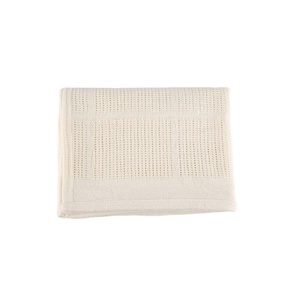 Wholesale 100%Cotton Raw White Cellular Thermal Blanket Baby Cotton Blankets - Product Image 3
