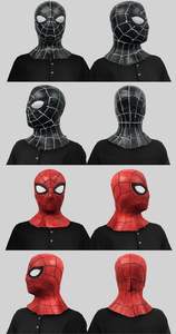 <span class=keywords><strong>Marvel</strong></span> Spider-Man Funny Film Masquerade Ball Spoof Couvre-chef en latex pour Pâques Halloween Noël Graduation Diwali Parties - Product Image 6