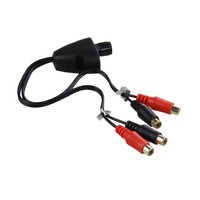 Amplificador Universal de Control de nivel RAC para coche, controlador de ecualizador estéreo de nivel de potencia, perilla para amplificador de Audio de coche, Subwoofer