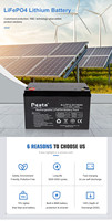 Kedatangan Baru Baterai Lithium LiFePO4 12V 12.8V 100Ah Penyimpanan Energi Surya RV Marine Baterai LPF