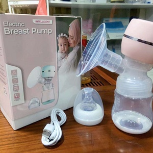 USB Electric Breast <b>Pump</b> With Baby Milk Bottle BPA Free Powerful Silicon Breast <b>Pumps</b> Baby Breastfeeding Accessories - Product Image 6