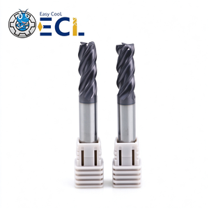 Fresa de extremo cuadrado de carburo de 4 filos Easy Cool con recubrimiento AlTiN para CNC, ODM/OEM - Product Image 3