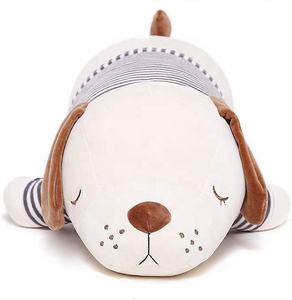 Oreiller câliner pour enfants, jouet mignon, doux, en peluche, motif d'animal, <span class=keywords><strong>chien</strong></span>, coussin pour câliner, cadeau d'anniversaire - Product Image 1