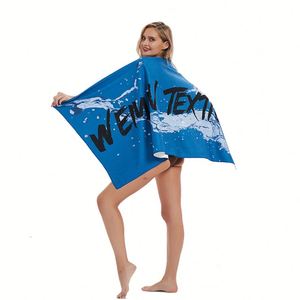 Fabrication sur mesure en gros, 100% microfibre, séchage rapide, logo, écologique, tropical, moderne, taille personnalisée, nom d'équipe ou d'école personnalisé - Product Image 2