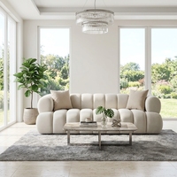 Collection de canapés de style scandinave, canapé à coussins amovibles, mobilier moelleux, sièges rembourrés, meubles pour la maison