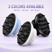 Diffuseur universel pour sèche-cheveux, embout réglable de 3,8 à 8 cm pour définir les boucles, séchage rapide des cheveux bouclés, étiquette privée OEM